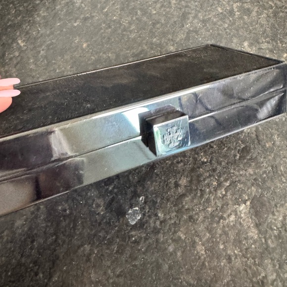 Tory Burch Metallic Minaudière - Picture 3 of 6